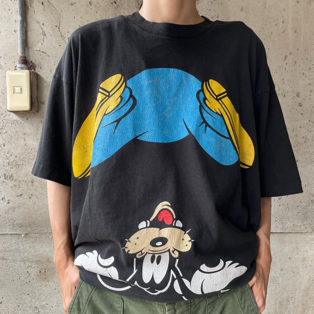 楽天市場】XZ365 90年代 90s ディズニー グーフィー 逆立ち Tシャツ