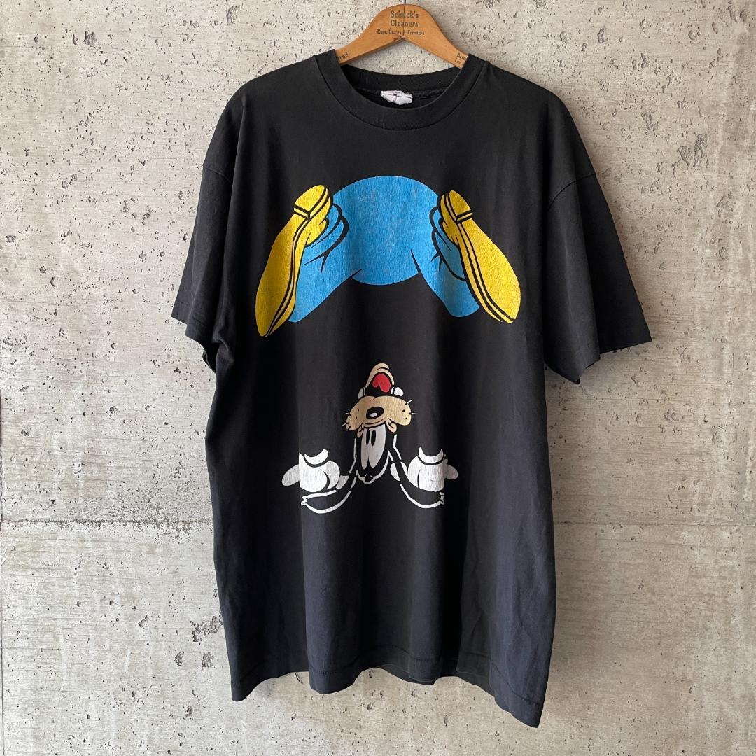 楽天市場】XZ365 90年代 90s ディズニー グーフィー 逆立ち Tシャツ