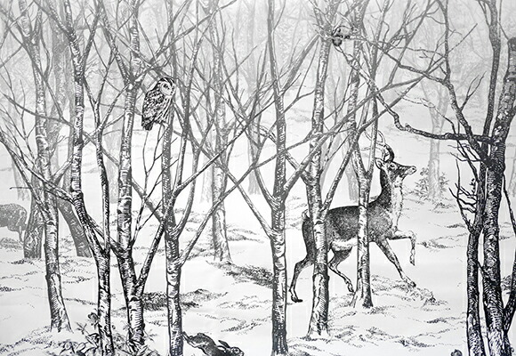 楽天市場】アレクサンドルチュルポー テーブルクロス La Foret