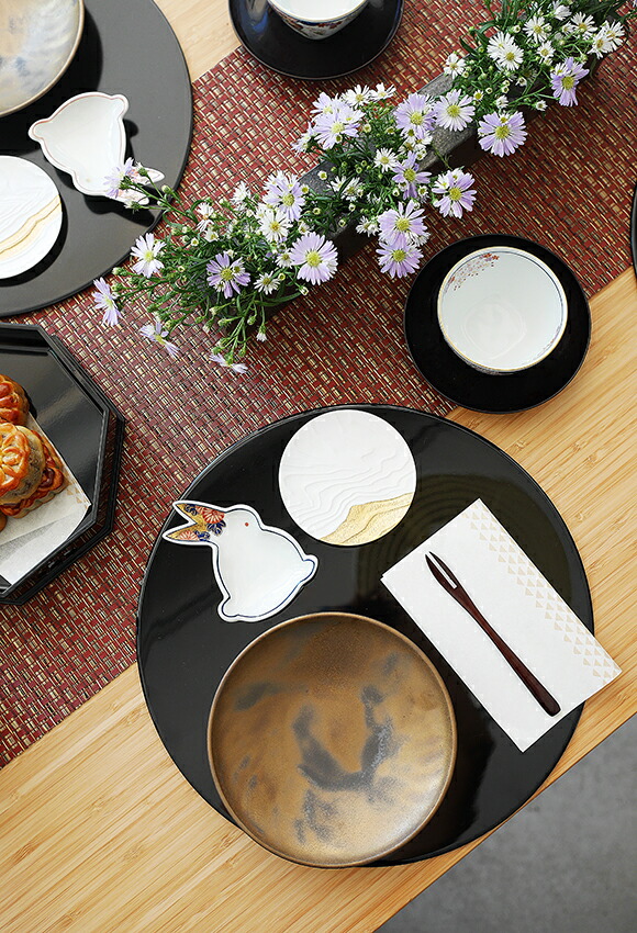 楽天市場】古伊万里様式 うさぎ型豆小皿（青） : TABLE ＆ STYLE