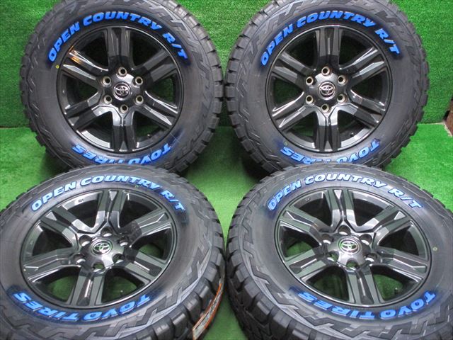 楽天市場】中古 ホイールタイヤ 4本セット 265/65R17 2022年製 中古