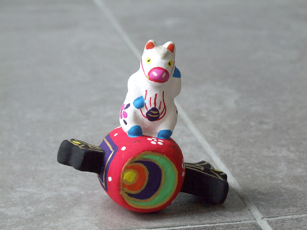 楽天市場】郷土玩具 民藝 福島県 工房千想 小槌乗り馬 干支 午 縁起物