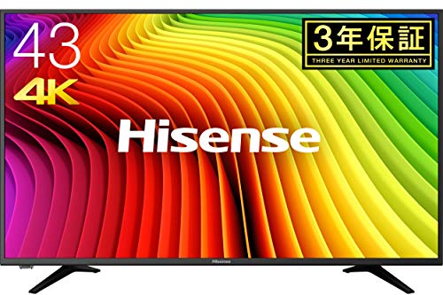 楽天市場】ハイセンス 43v型液晶テレビ4k対応 43a6800の通販