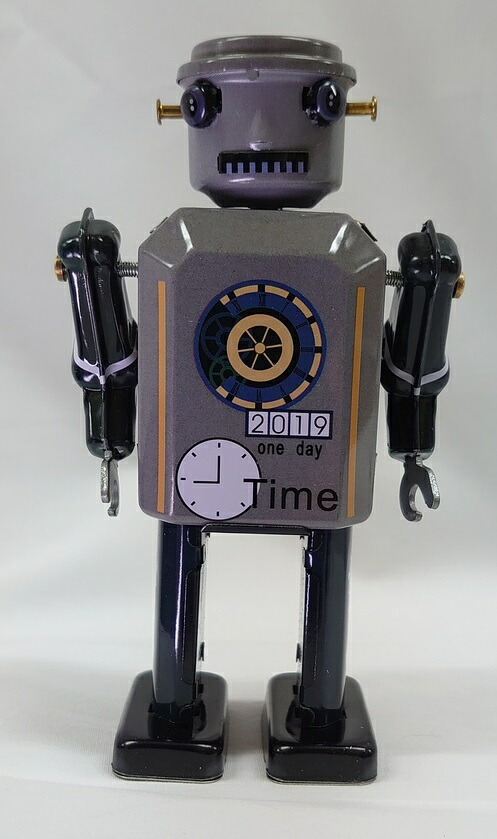 楽天市場】Mr＆Mrs Tin ブリキロボットMMT102D（Time Bot） 増田屋