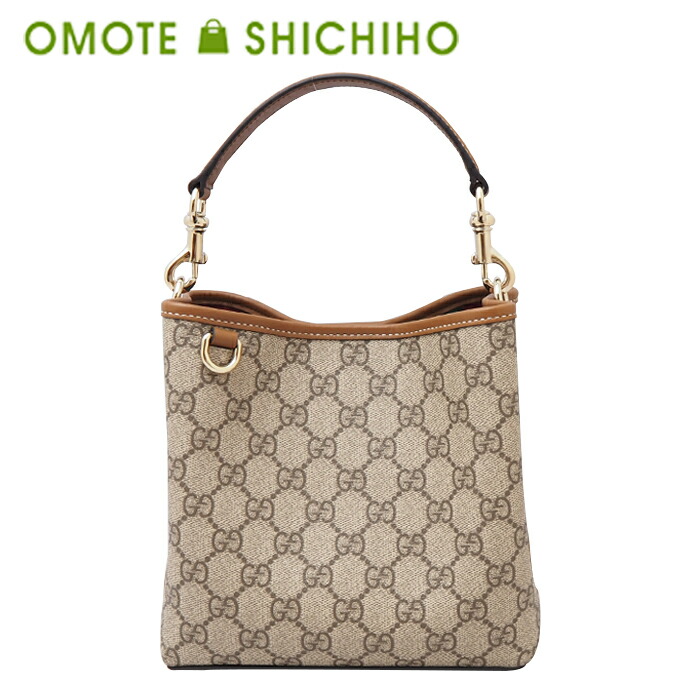 楽天市場】【未使用品】 GUCCI グッチ スモール バケットバッグ 2way