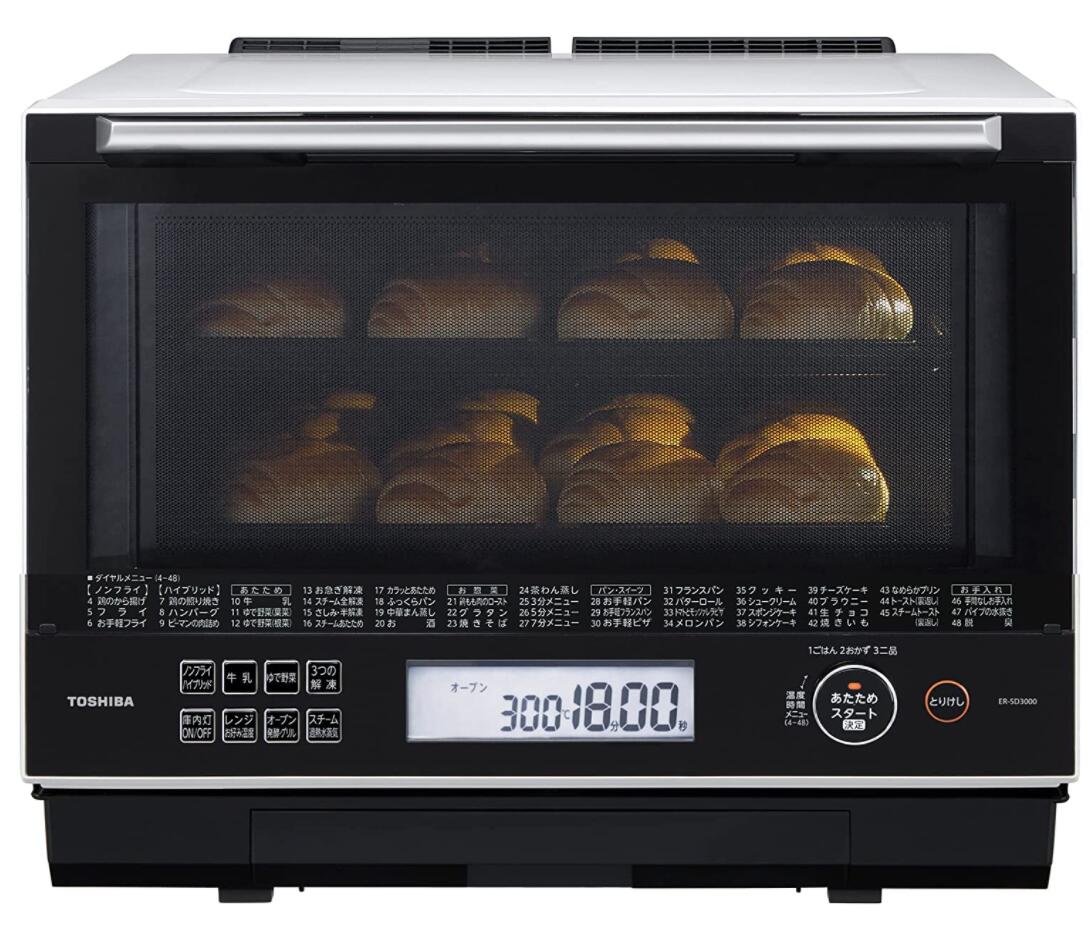 楽天市場】東芝 過熱水蒸気オーブンレンジ 30L 石窯ドーム 300℃ 2段