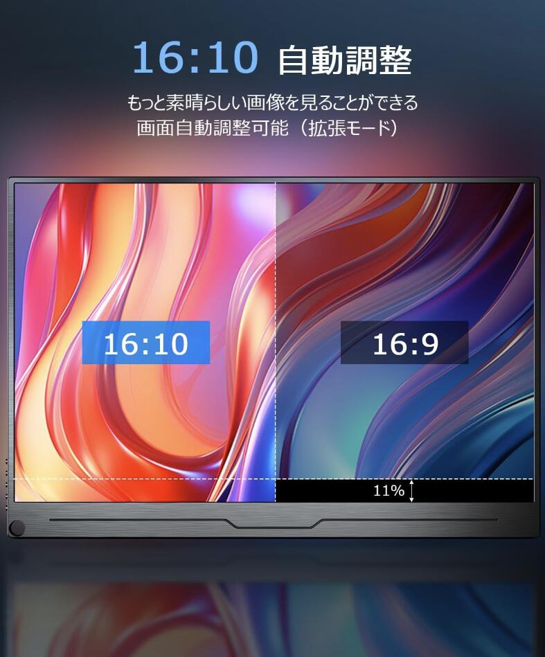 楽天市場】EVICIVモバイルモニター 16インチ 2.5K 2560*1600 IPS 画面