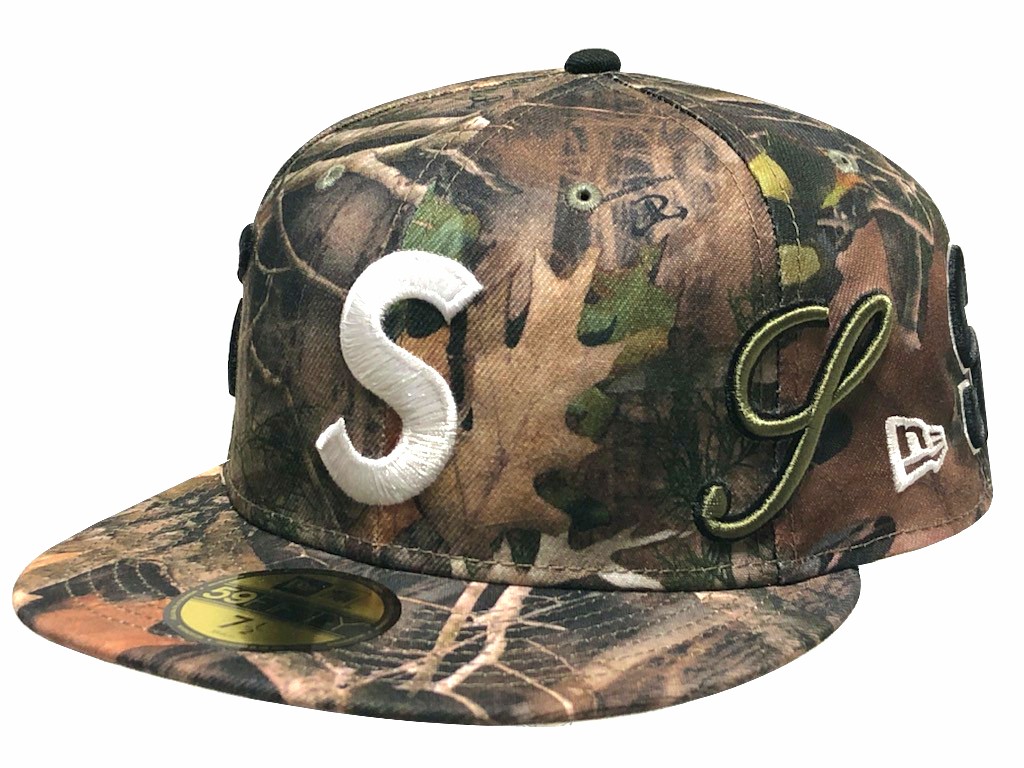 supreme Sロゴ キャップ カモフラ SUPREME 迷彩キャップ S刺繍 Supreme