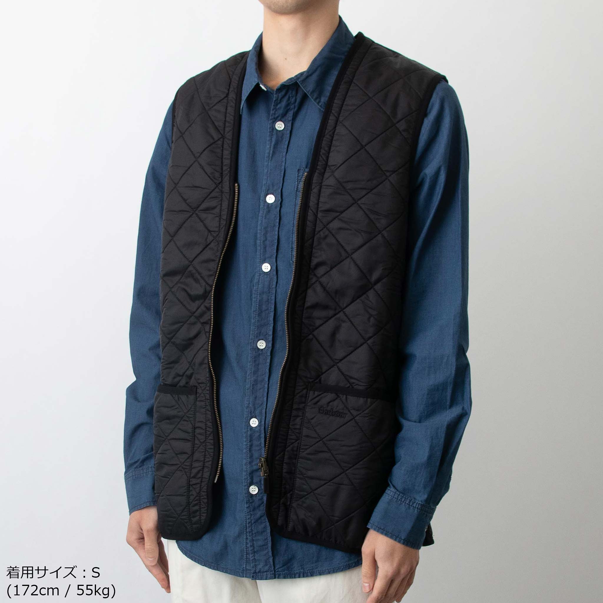 楽天市場】バブアー BARBOUR キルティングベスト POLARQUILT WAISTCOAT