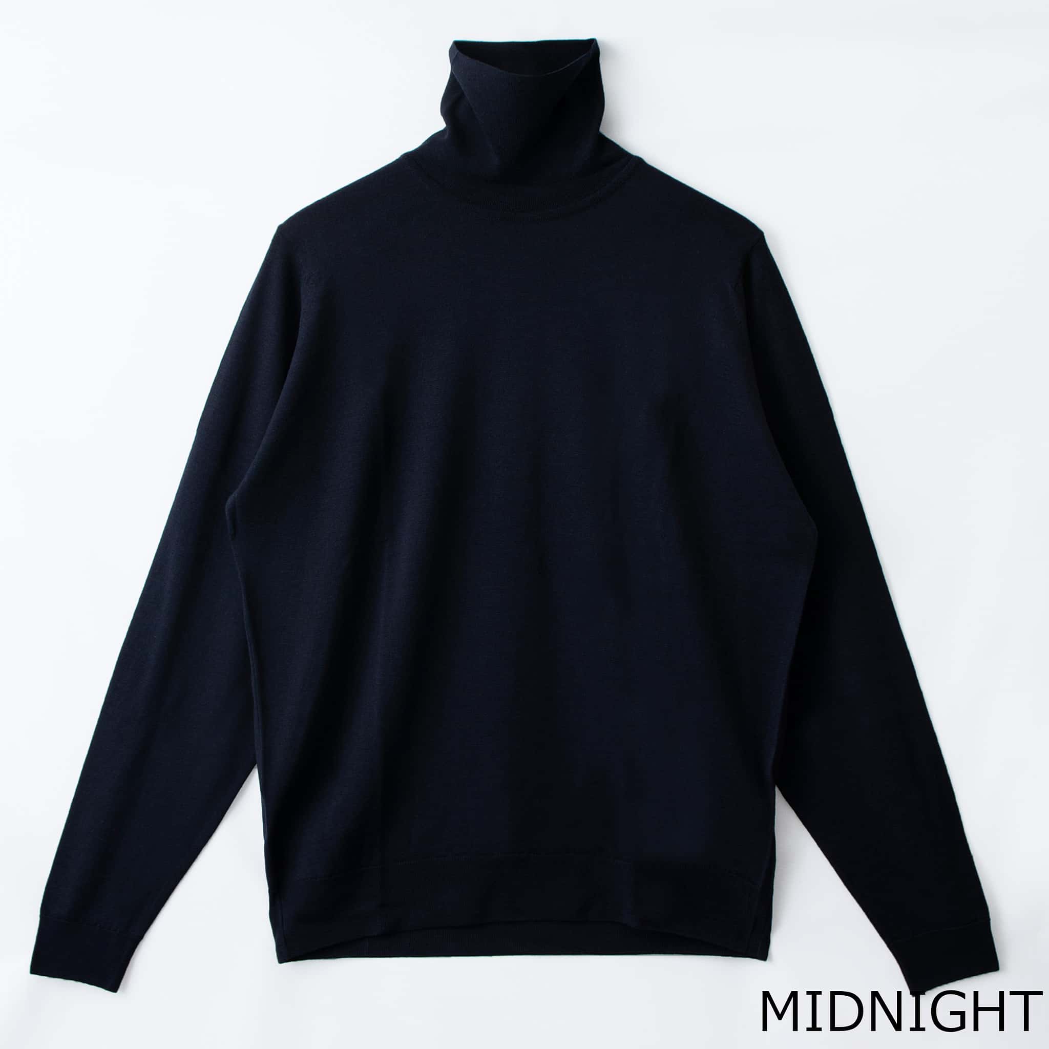 まもなくセール終了 ジョンスメドレー タートルネック M バーガンディ