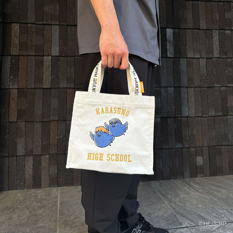 楽天市場】ハイキュー!! 公式 スクエアミニトート トート バッグ