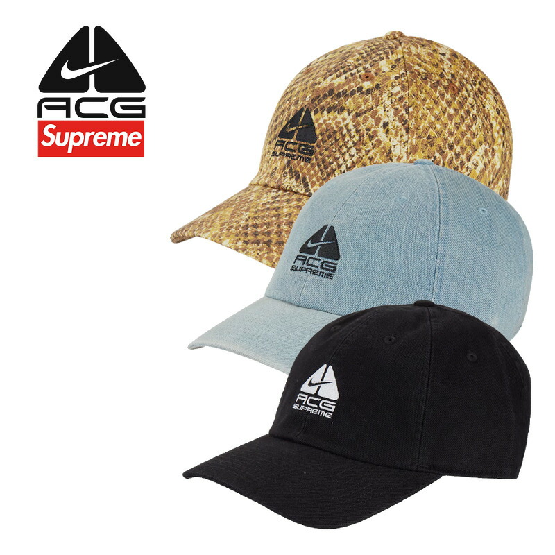 楽天市場】22FW Supreme Nike ACG Denim 6-Panel シュプリーム ナイキ