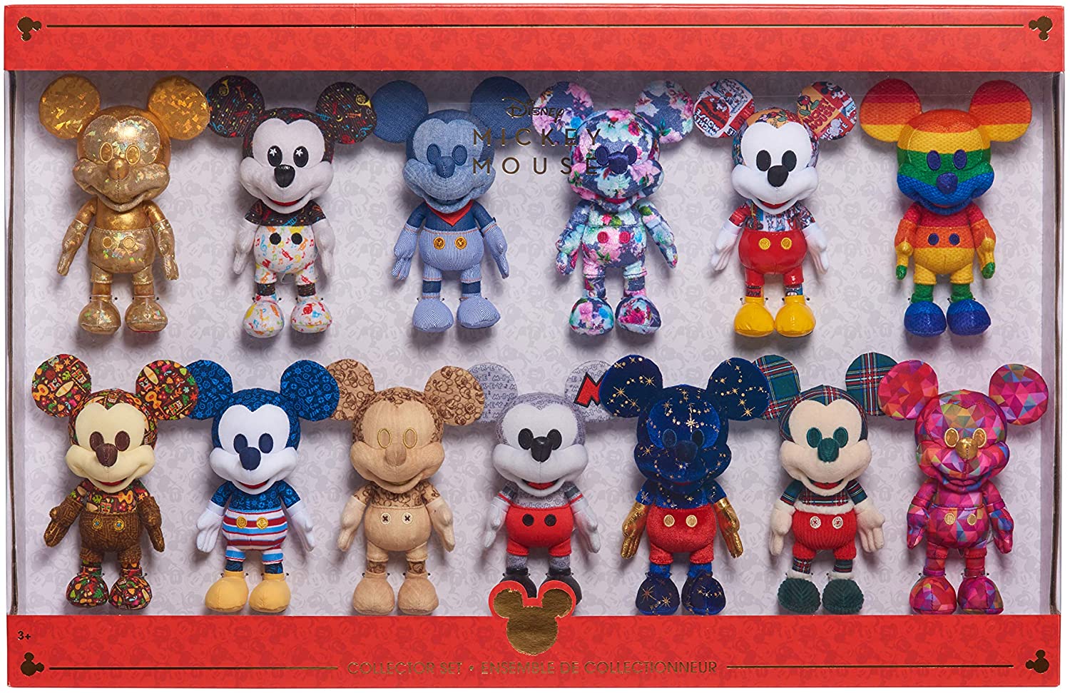 楽天市場】ディズニーミッキーマウス コレクタープラッシュセット