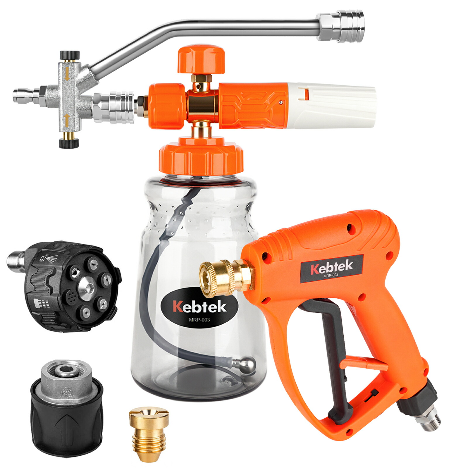 楽天市場】【2025年新登場洗車セット・デュアルコネクター付き】Kebtek