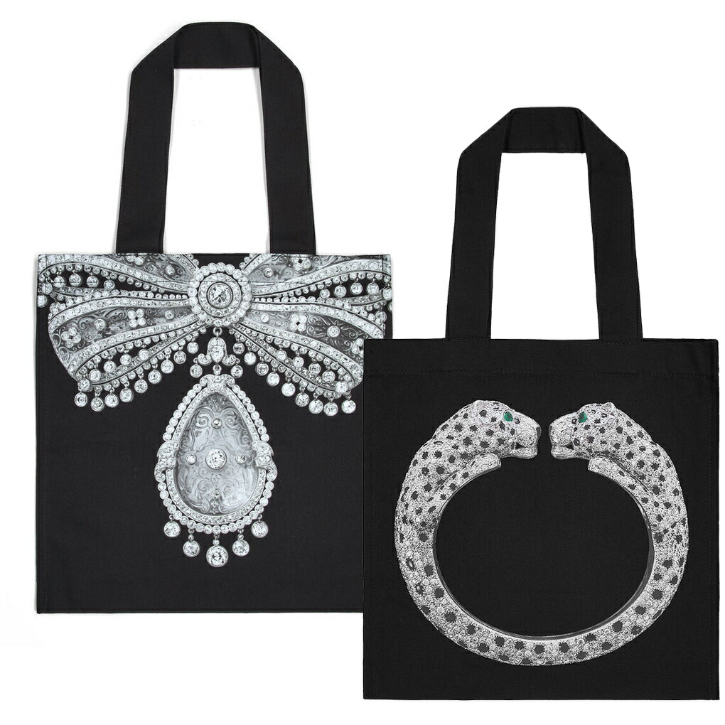 楽天市場】カルティエ展 CARTIER 美術館 トート 限定トートバッグ