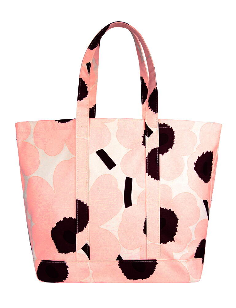 楽天市場】マリメッコ marimekko ウニッコ柄ビッグトートバッグ ピンク