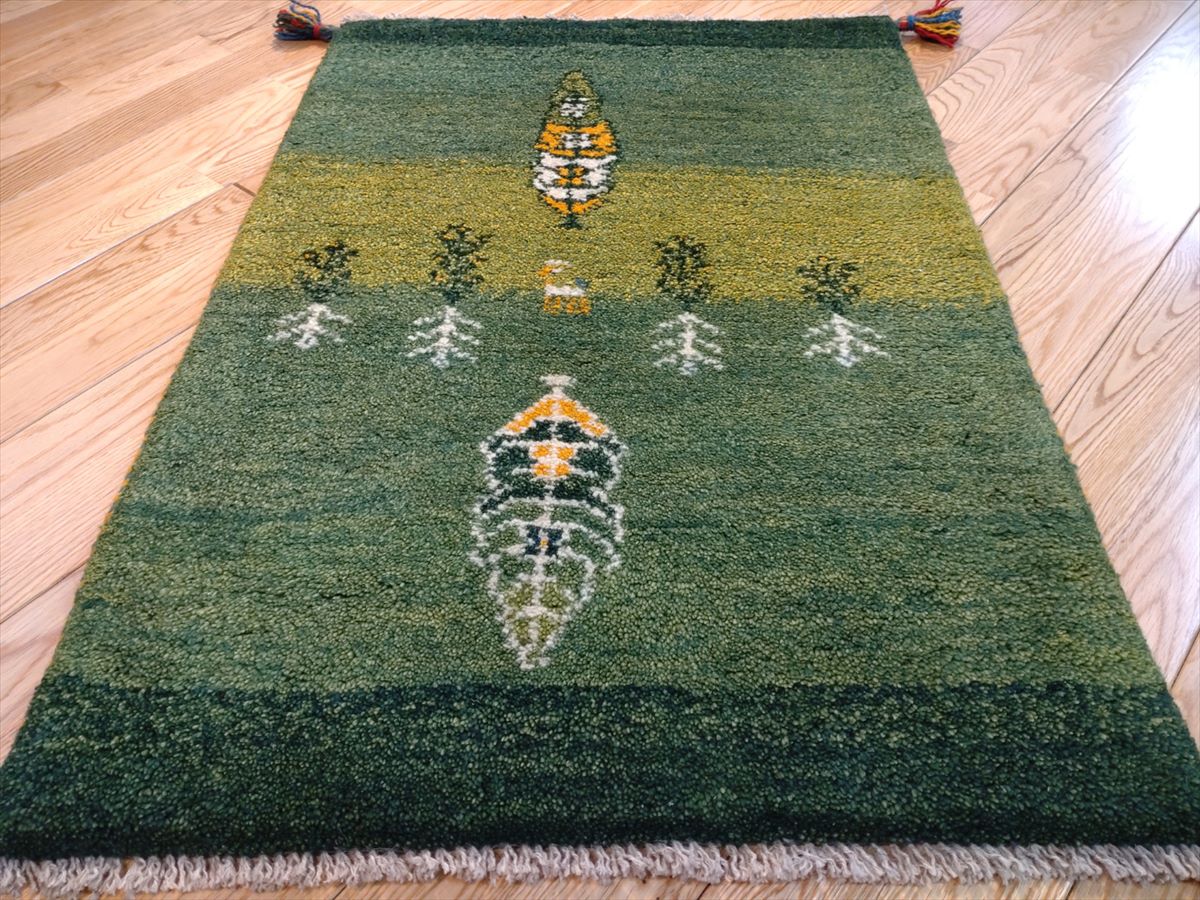 楽天市場】ペルシャ ギャッベ 本場 イラン産 セール ギャベ 玄関マット