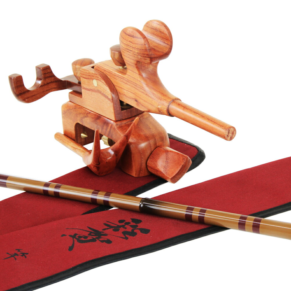 楽天市場】当店オリジナルヘラブナ竿掛セット！カリン大砲万力(大)+1