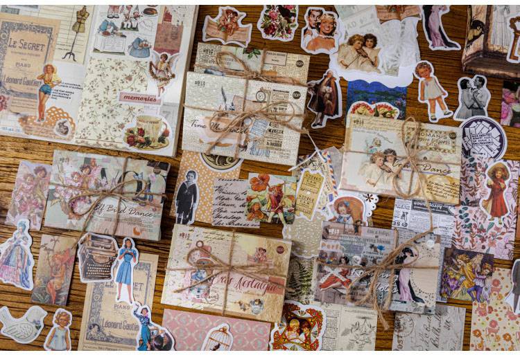 楽天市場】即日出荷 4種類素材 詰め合わせ コラージュ 素材 セット