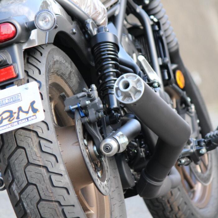 楽天市場】レブル250 23年式～ Rebel 8BK-MC49 スリップオンマフラー