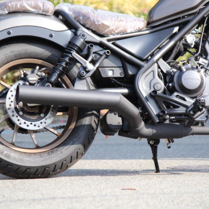 楽天市場】レブル250 23年式～ Rebel 8BK-MC49 スリップオンマフラー