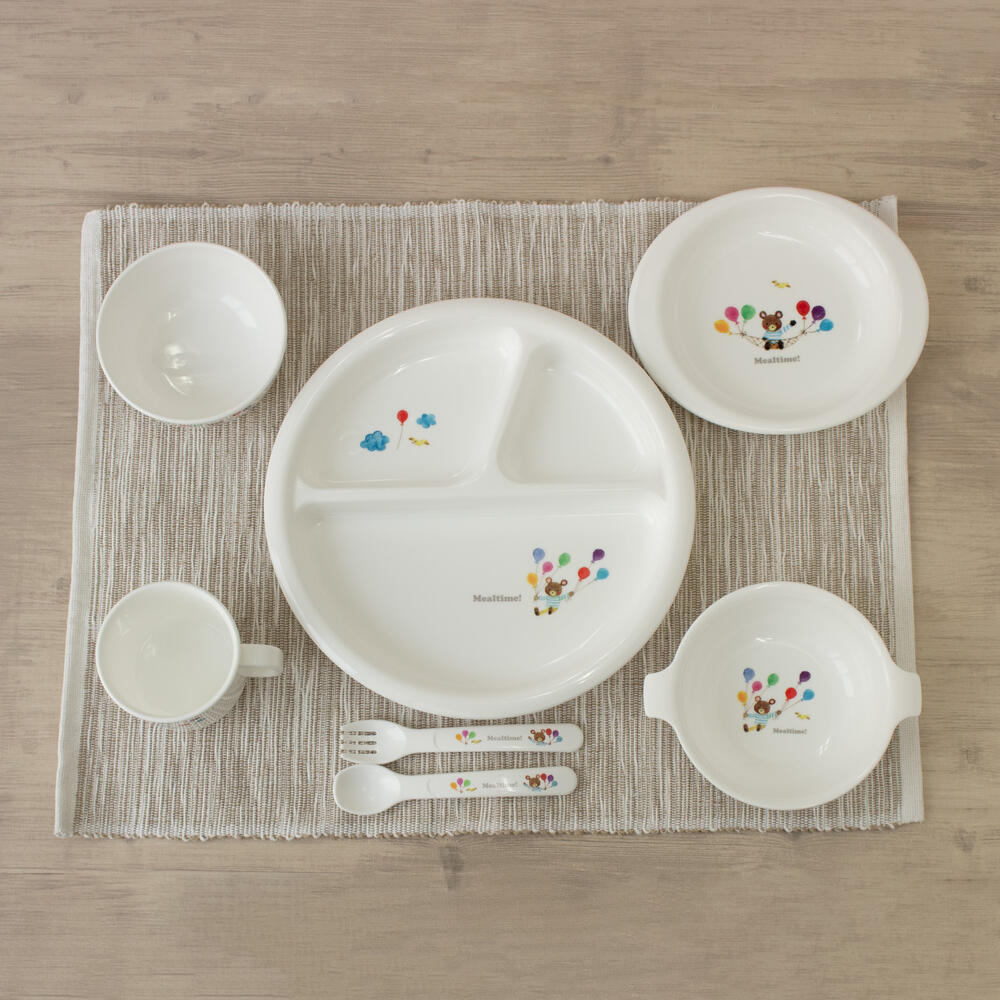 楽天市場】日本製 ベビー食器 セット 7点 食洗機対応 レンジOK キッズ