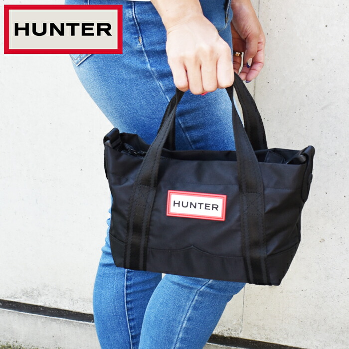 楽天市場】HUNTER ハンター トートバッグ 2WAY ナイロン ミニ トップ