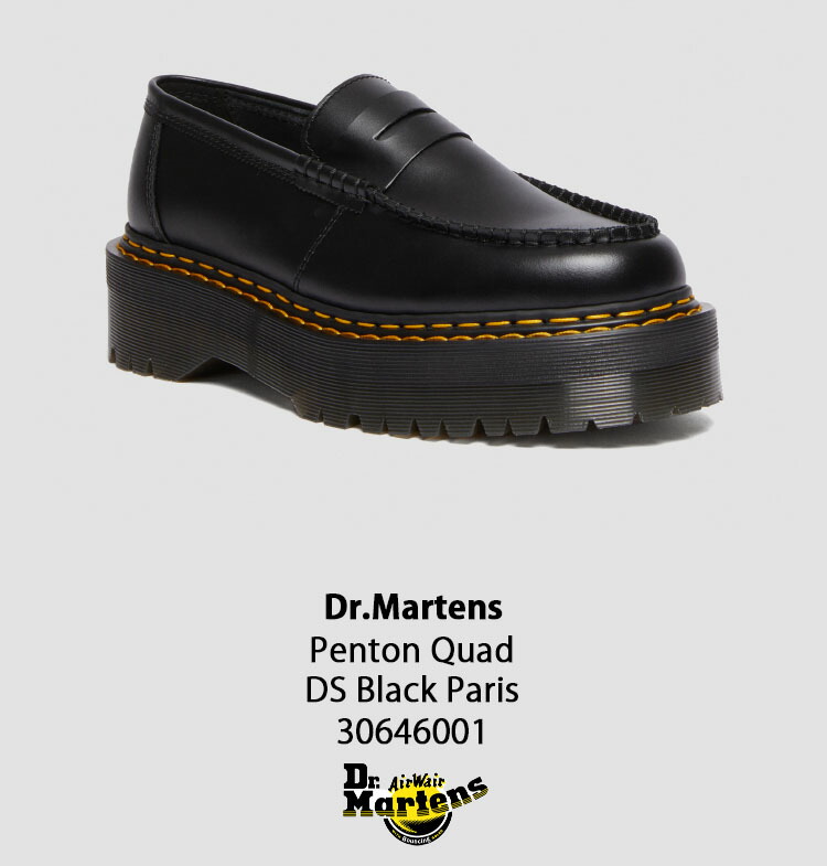 楽天市場】Dr.Martens ドクターマーチン ロファー Penton Quad DS