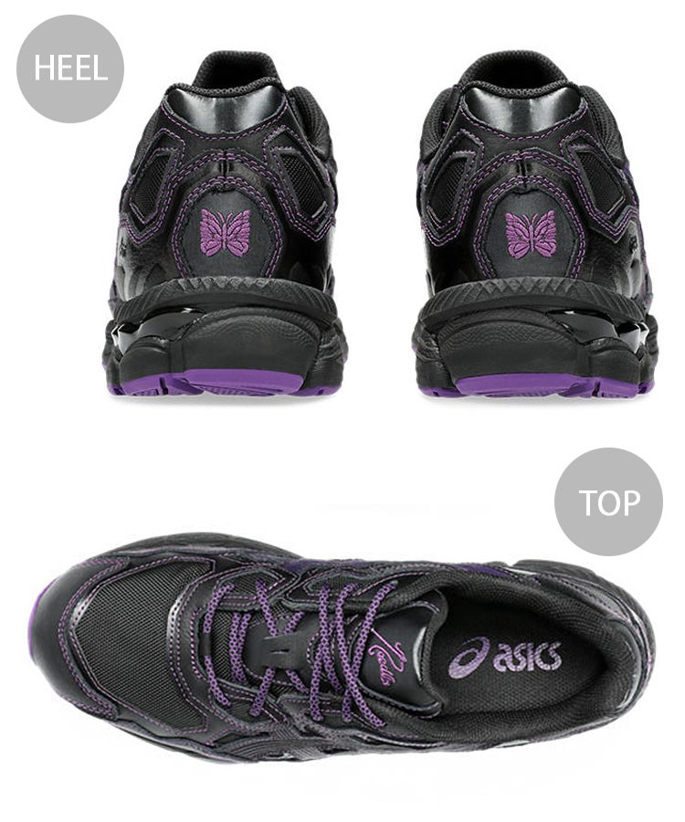 楽天市場】asics アシックス スニーカー GEL-NYC x NEEDLES BLACK