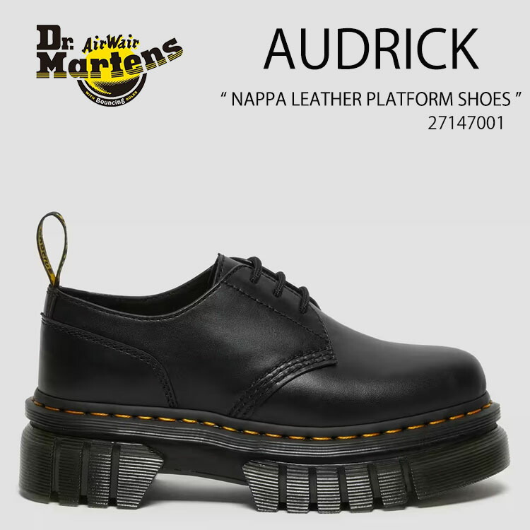 楽天市場】Dr.Martens ドクターマーチン レザーシューズ AUDRICK NAPPA