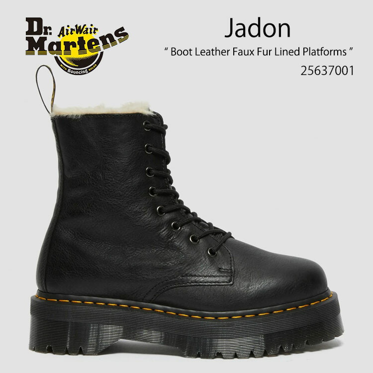 楽天市場】Dr.Martens ドクターマーチン Jadon Boot Leather Faux Fur