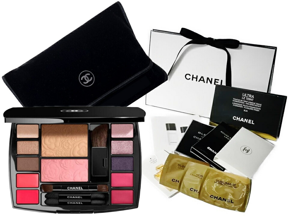 楽天市場】CHANEL TRAVEL MAKEUP PALETTE“HARMONIE DE CAMELIAS