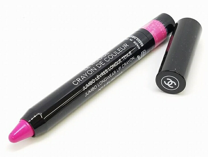 楽天市場】CHANEL LE ROUGE CRAYON DECOULEUR No7 FUSCHIA【特別限定品
