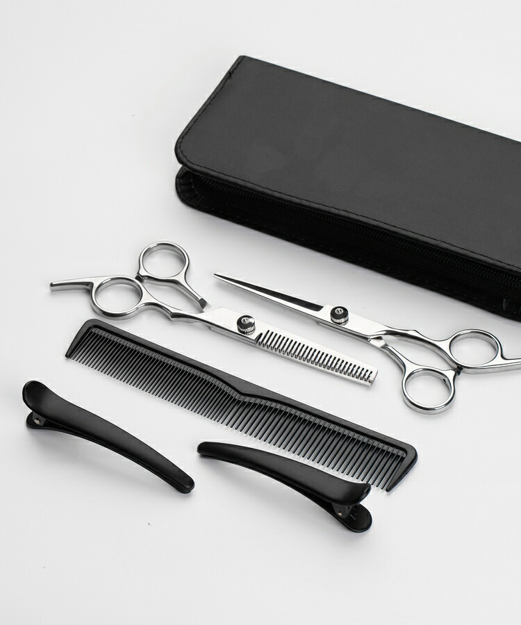 楽天市場】散髪 ヘアカット すきばさみ セット ハサミ 初心者 セルフ