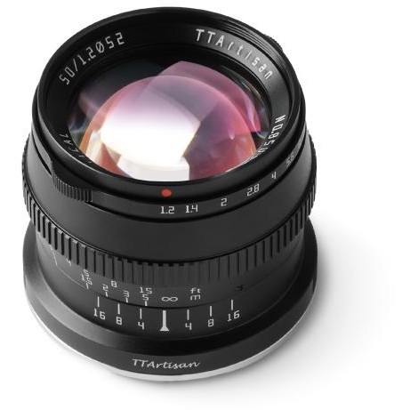 楽天市場】TTArtisan 50mm f/1.2C RF (B) ブラック [単焦点レンズ