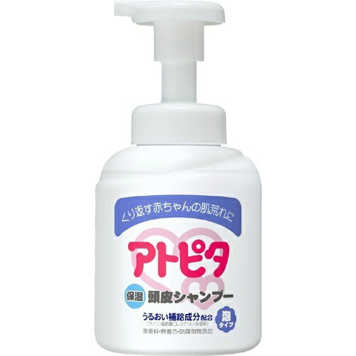 楽天市場】丹平製薬 アトピタ 保湿頭皮シャンプー泡タイプ 350ml