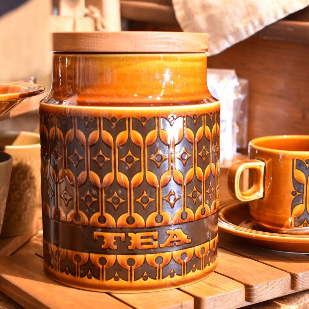 HORNSEA ホーンジー ブロンテ キャニスター15cm イギリス製ビンテージ