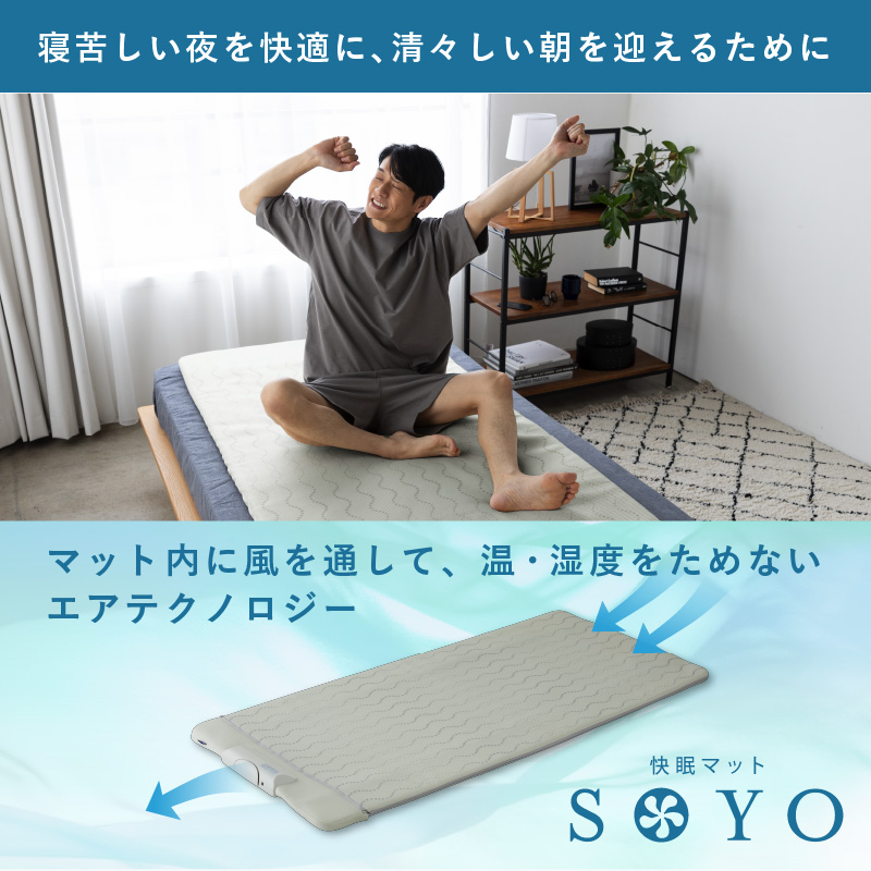 楽天市場】【ポイント10倍】公式 快眠マット SOYO シングル AX-BS632