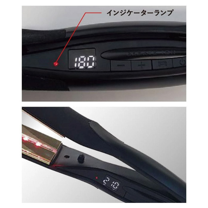 楽天市場】クレイツイオン ストレートアイロン DE-H2O ST38 : アトム屋