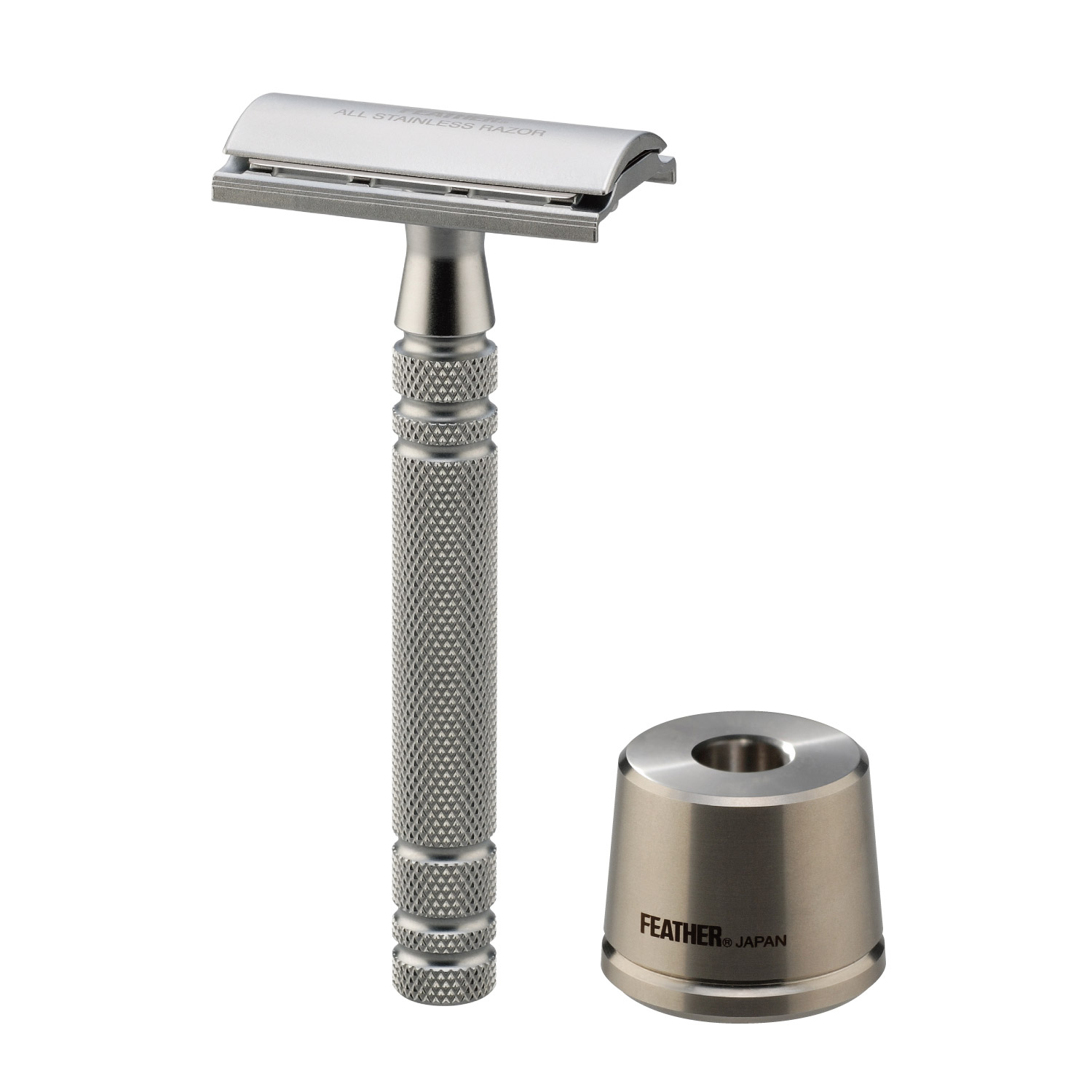 楽天市場】送料無料！FEATHER フェザー 特選 両刃 オールステンレス
