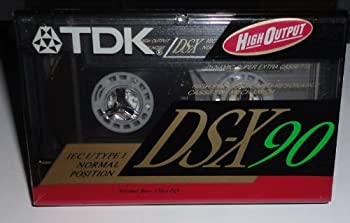 楽天市場】【中古】【輸入品・未使用】TDK DS-X 90 ブランクカセット