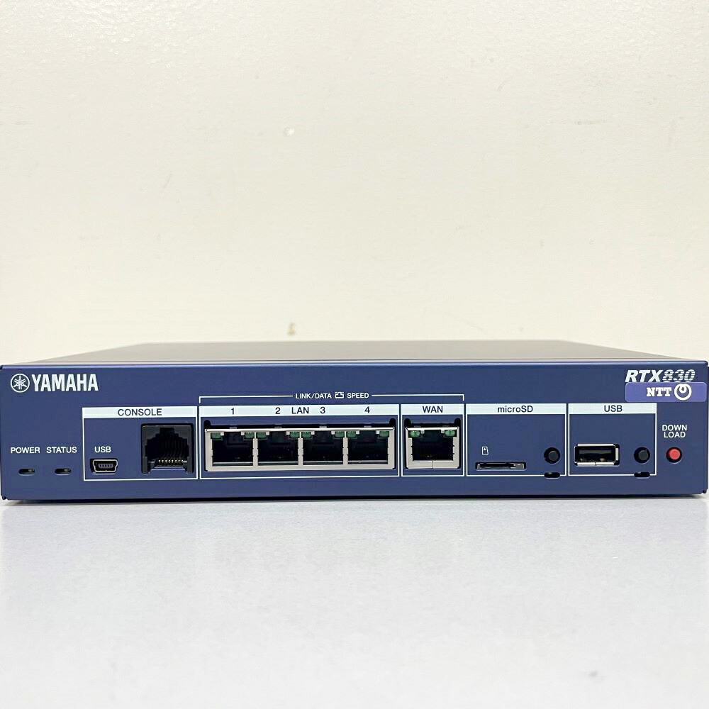 楽天市場】YAMAHA VPNルーター RTX830 ヤマハ NTTOEM ギガアクセス 小