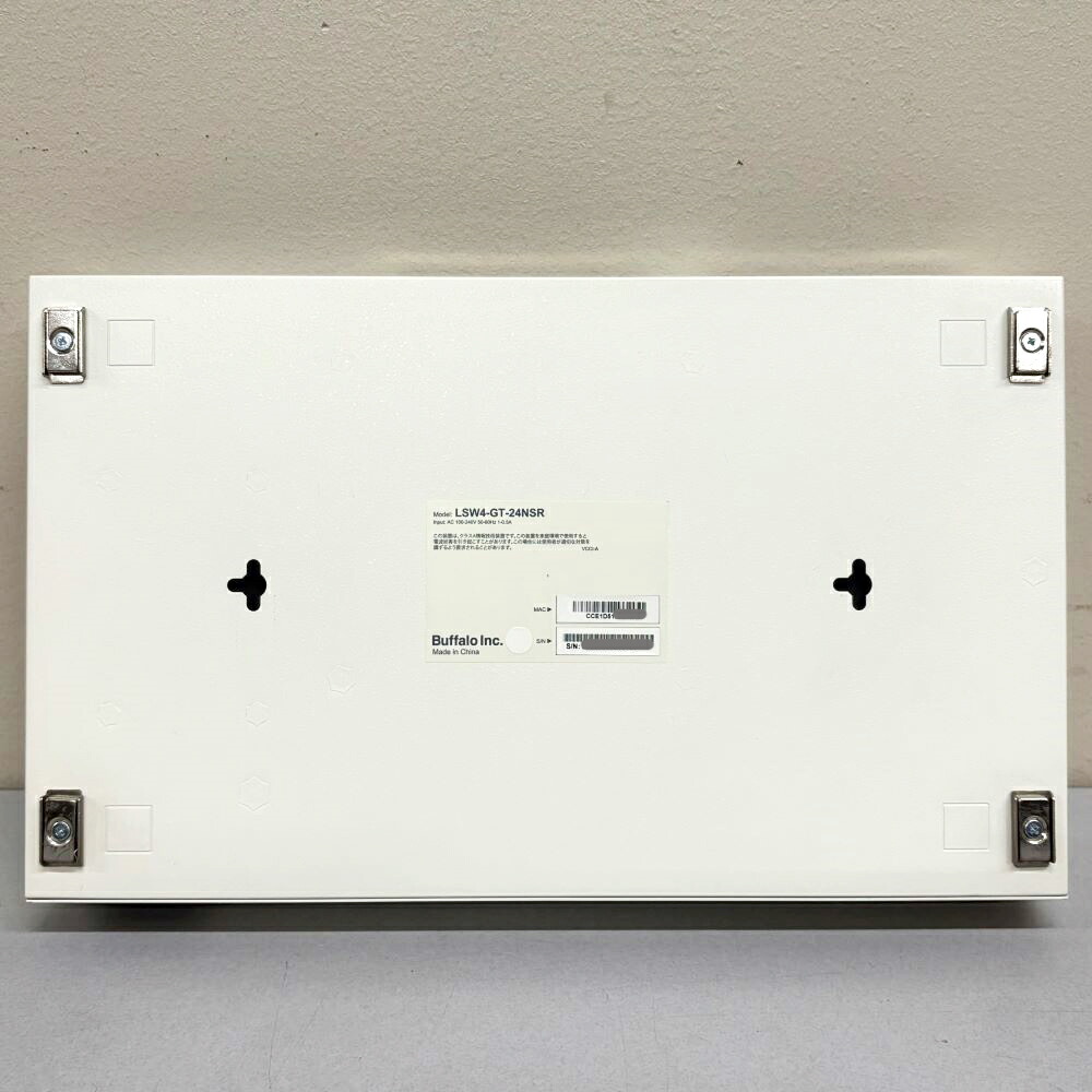 楽天市場】バッファロー スイッチングハブ LSW4-GT-24NSR 24ポート