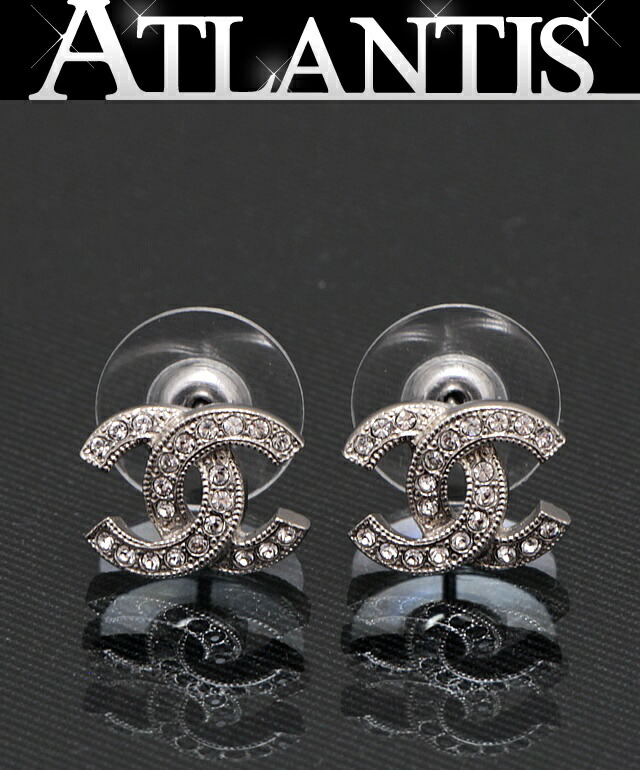 楽天市場】美品 シャネル CHANEL きらきら ココマーク ピアス シルバー
