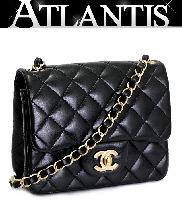 楽天市場】シャネル CHANEL ミニマトラッセ ターンロック チェーン