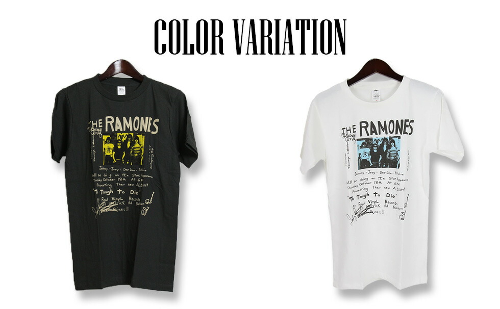 楽天市場】ヴィンテージ風 Ramones Tシャツ ラモーンズ ロックTシャツ