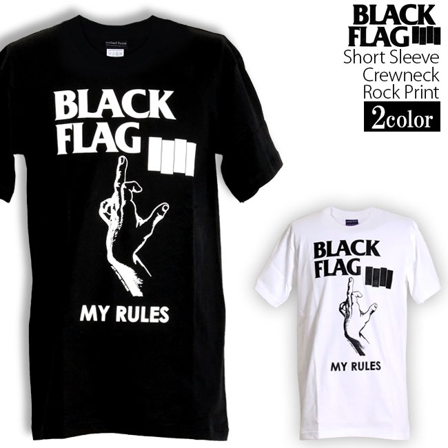 楽天市場】BLACK FLAG Tシャツ ブラックフラッグ ロックTシャツ バンド