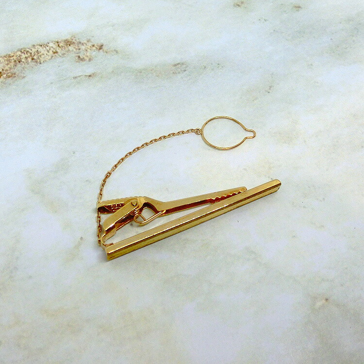 楽天市場】【半額】 ネクタイピン 18金 K18 タイ留め 地金 ゴールド