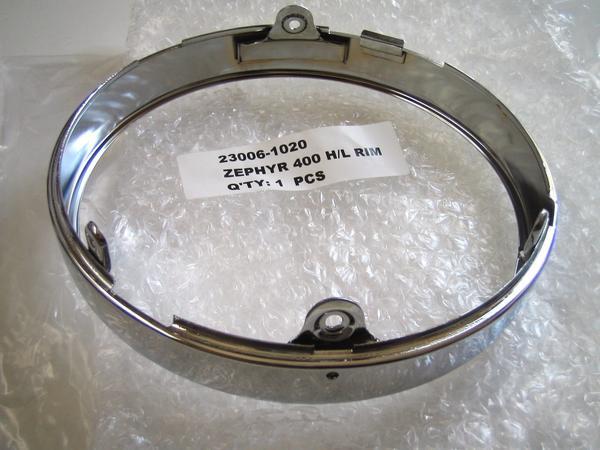 楽天市場】☆KAWASAKI ヘッドライトリム 【純正type】 *バリオス