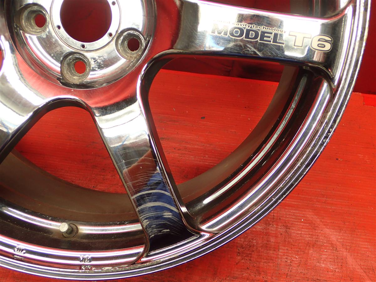 楽天市場】AVS モデルT6 7.5Jx18 +48 5/100 スーパーメタル